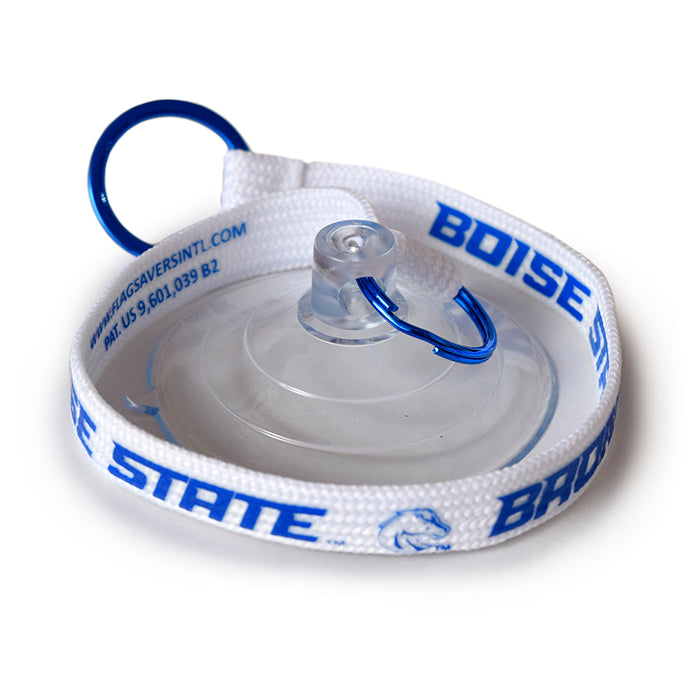 Flag Saver - Boise State Tether - White – Flag Savers International