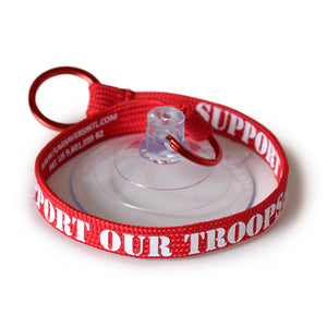 Flag Saver Tether - Support Our Troops® (Red/White)